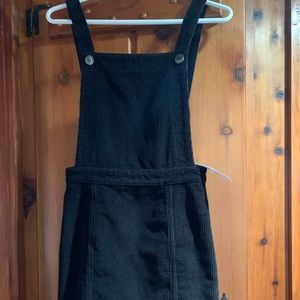 Top shop corduroy overall jumper